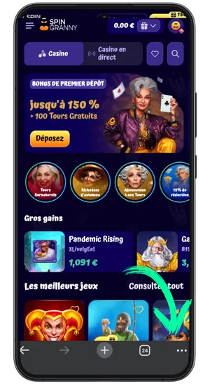 Spin Granny Casino android