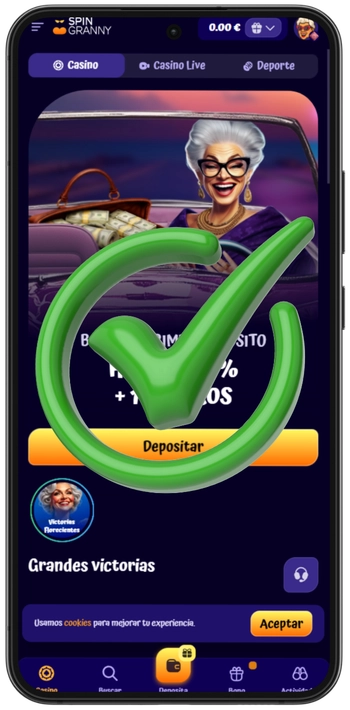 Paso de confirmación en el Spingranny login con redirección al panel de la cuenta