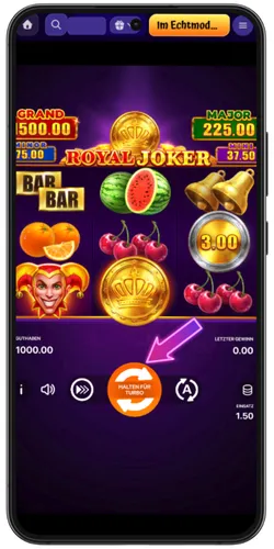 Royal Joker Hold and Win Slot mit Freispielen bei SpinGranny