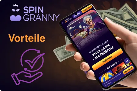 Vorteile Spingranny Casino Online im Überblick