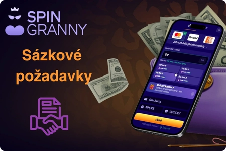 Sázkové požadavky a bonusová pravidla SpinGranny Casino
