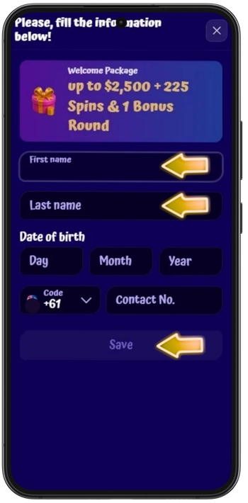 Spin Granny Casino personal details welcome bonus Australia