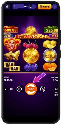 Royal Joker Hold and Win slot with free spins at SpinGranny Casino
