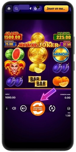 Machine à sous Royal Joker Hold and Win avec tours gratuits sur SpinGranny