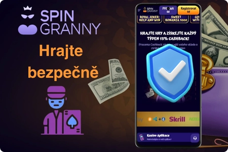 Ochrana hráčů a limity u Spingranny Online