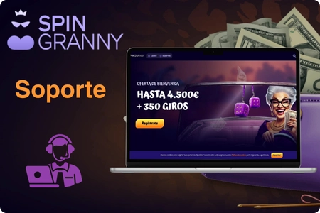 SpinGranny Casino soporte chat en vivo correo y teléfono las 24 horas