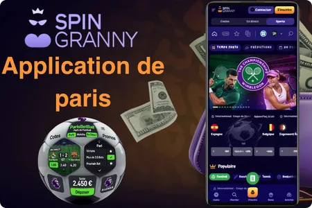 Application de paris Spin Granny